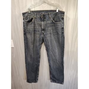 Levis 505 Men's 38x 30 Regular Fit Blue Jeans Denim